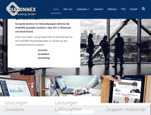 Tablet Screenshot of diaconnex.com